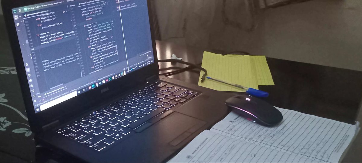 DonaldXoftDev's tweet image. Day46 #100DaysOfCode reboot streak
watchout for Burnout 😮💨
note to self: remember to always protect your energy
if something does happen to you, the world will move on 😪
#CodingJourney #pythonlearning #backend #learninginpublic