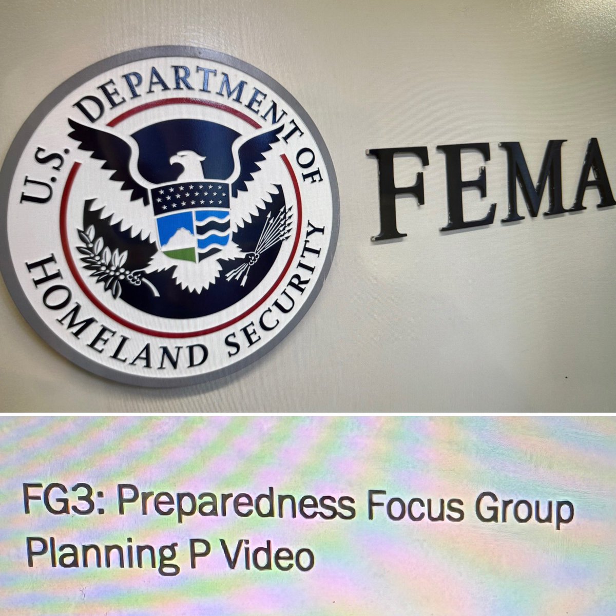 HolgersonJohn's tweet image. And that’s a wrap! New Planning P video shooting completed -now onto the editing phase of production. Have a much greater appreciation of what goes on behind the scenes and how hard it is to get it right #FEMA-NDEMU #PlanningP #video #emergencymanagement