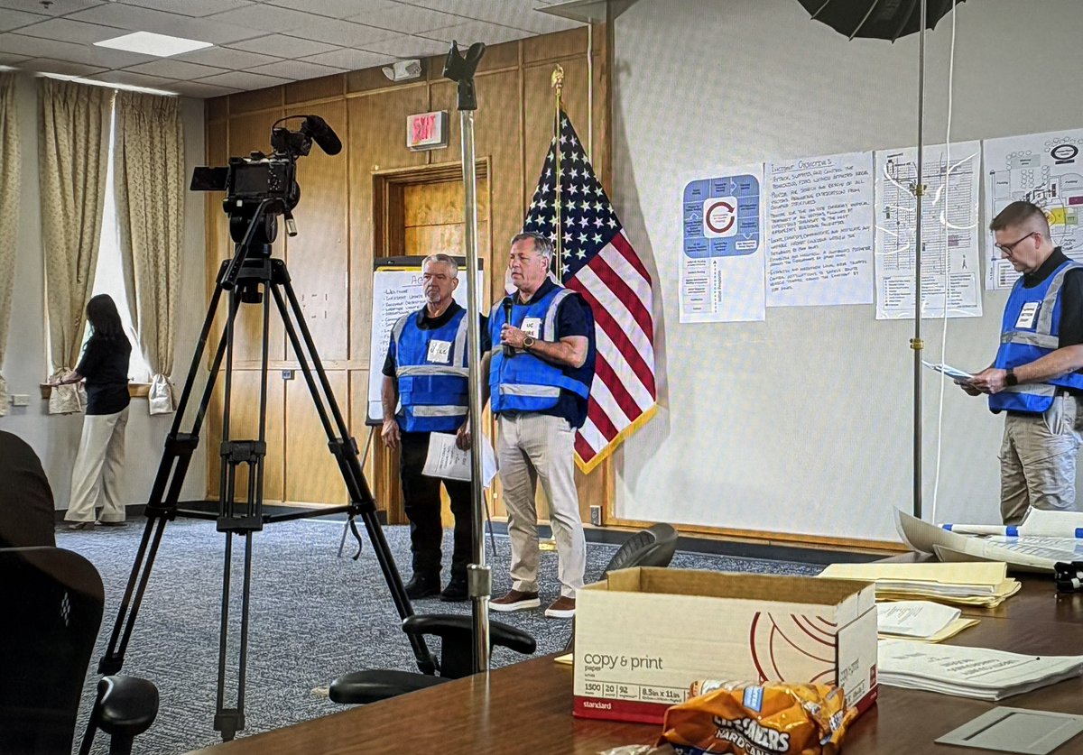 HolgersonJohn's tweet image. And that’s a wrap! New Planning P video shooting completed -now onto the editing phase of production. Have a much greater appreciation of what goes on behind the scenes and how hard it is to get it right #FEMA-NDEMU #PlanningP #video #emergencymanagement