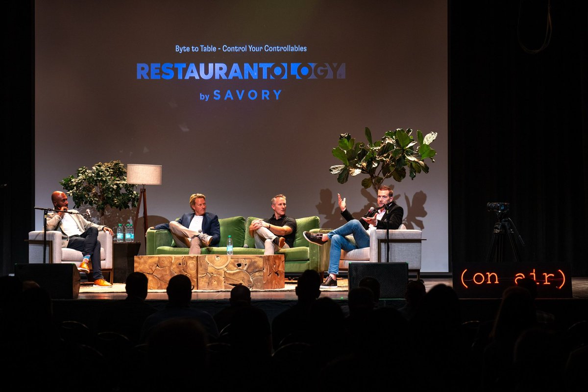 Incredible last interview by <a href="/andrewk_smith/">Andrew K Smith</a> of Charlie Kirk hitting a variety of topics  on entrepreneurship and his musings on the restaurant industry.

I was listening intently backstage ready to go on next with 2 back to back panels on restaurant tech. As soon as I got off