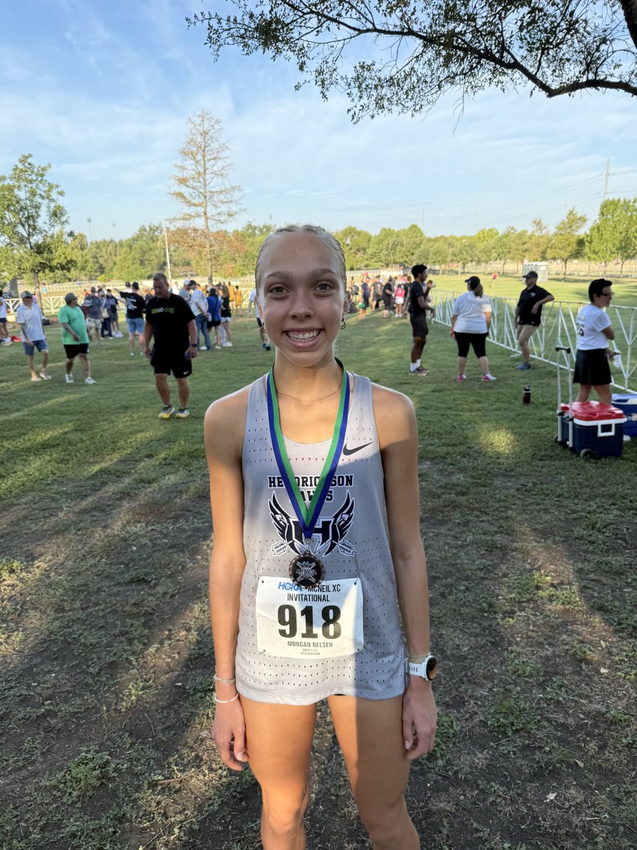 Morgan Nelsen gets third place in a very competitive race @ the McNeil Elite Invite!