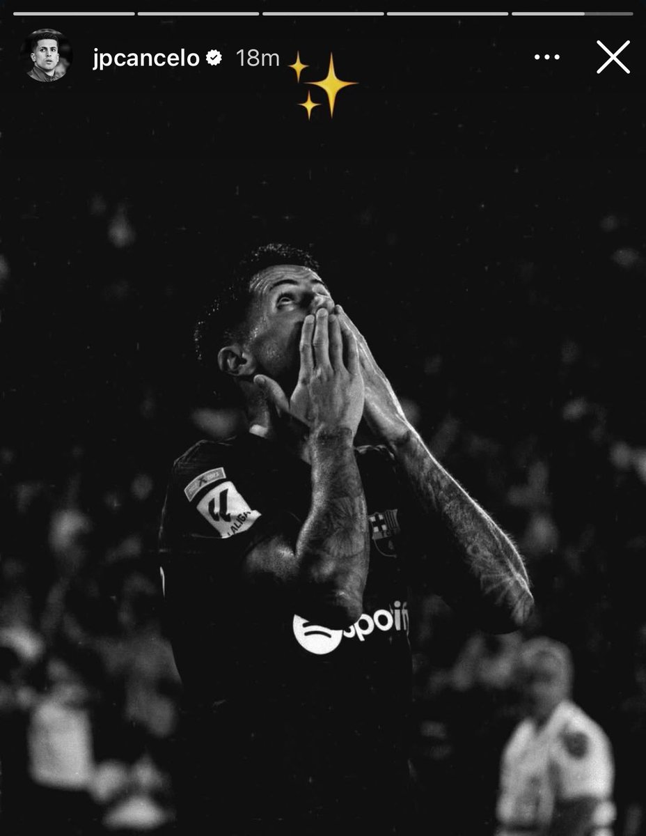 Joao Cancelo is forever obsessed with Barca