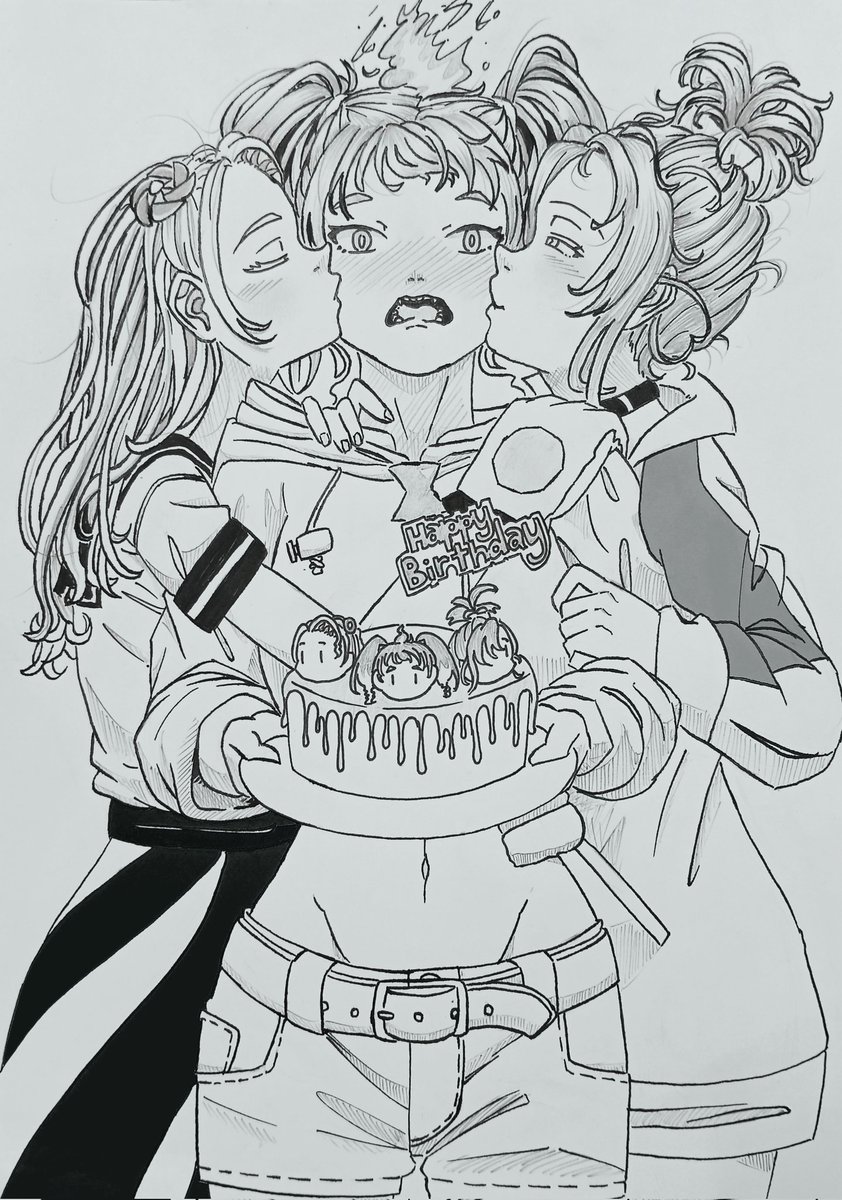 lemonclass0109's tweet photo. お誕生日おめでとう！トモシカさん！

#トモシ画 https://t.co/i87UfbZV7W