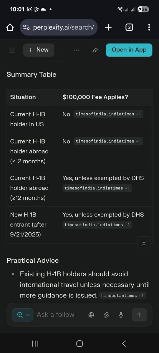 Twitter clowns are making so much noise about h1b proclamation but below is the summary by perplexity.ai.
