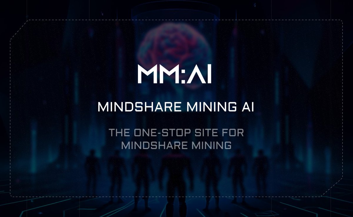 MindsharedotAI's tweet image. In the AI Era, Mindshare is the new Gold.  

Mindshare Mining is the META of AI-Marketing. 
 
Launching on @virtuals_io

30 - September. (updated date)