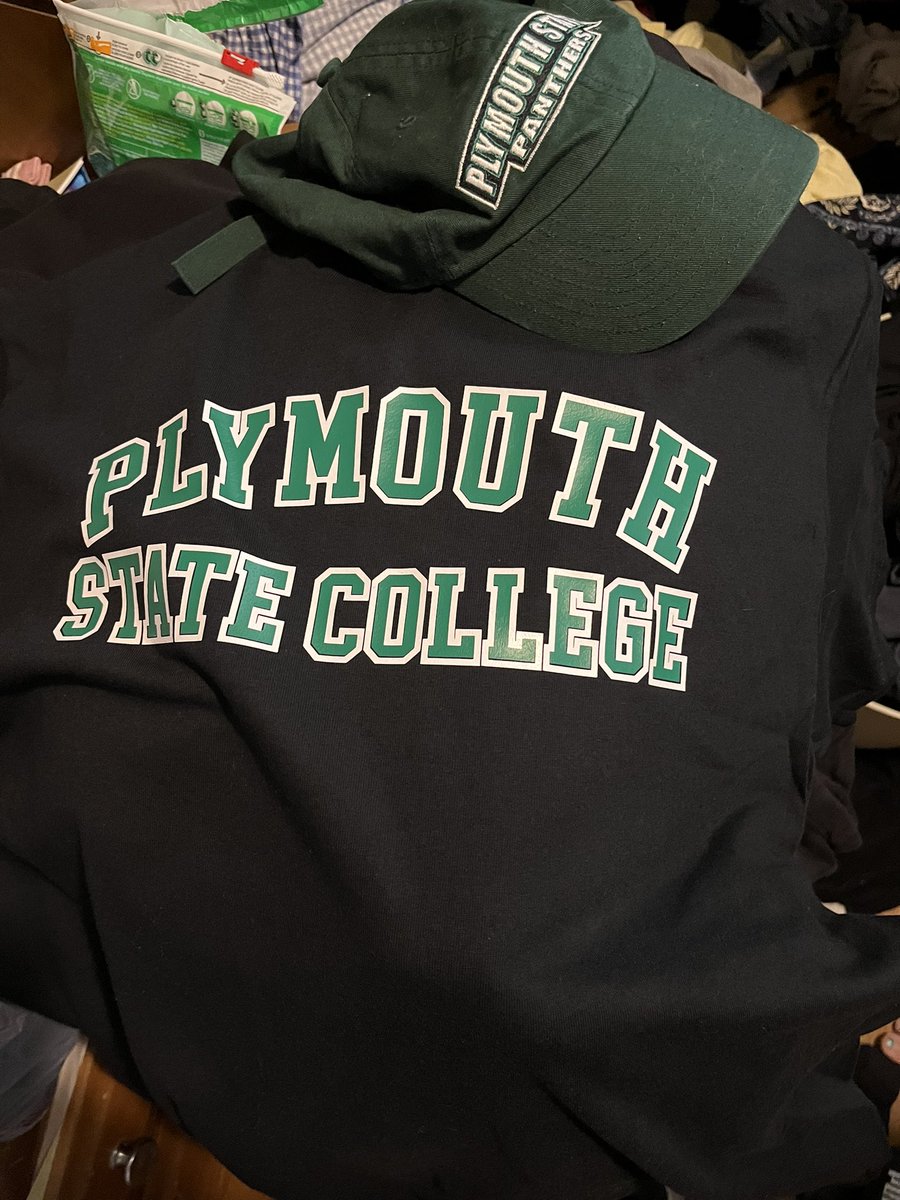 Always great to see past students on the field #68 Jack Claeys for Plymouth against Bridgewater. My one game I break out my Plymouth gear hahah
