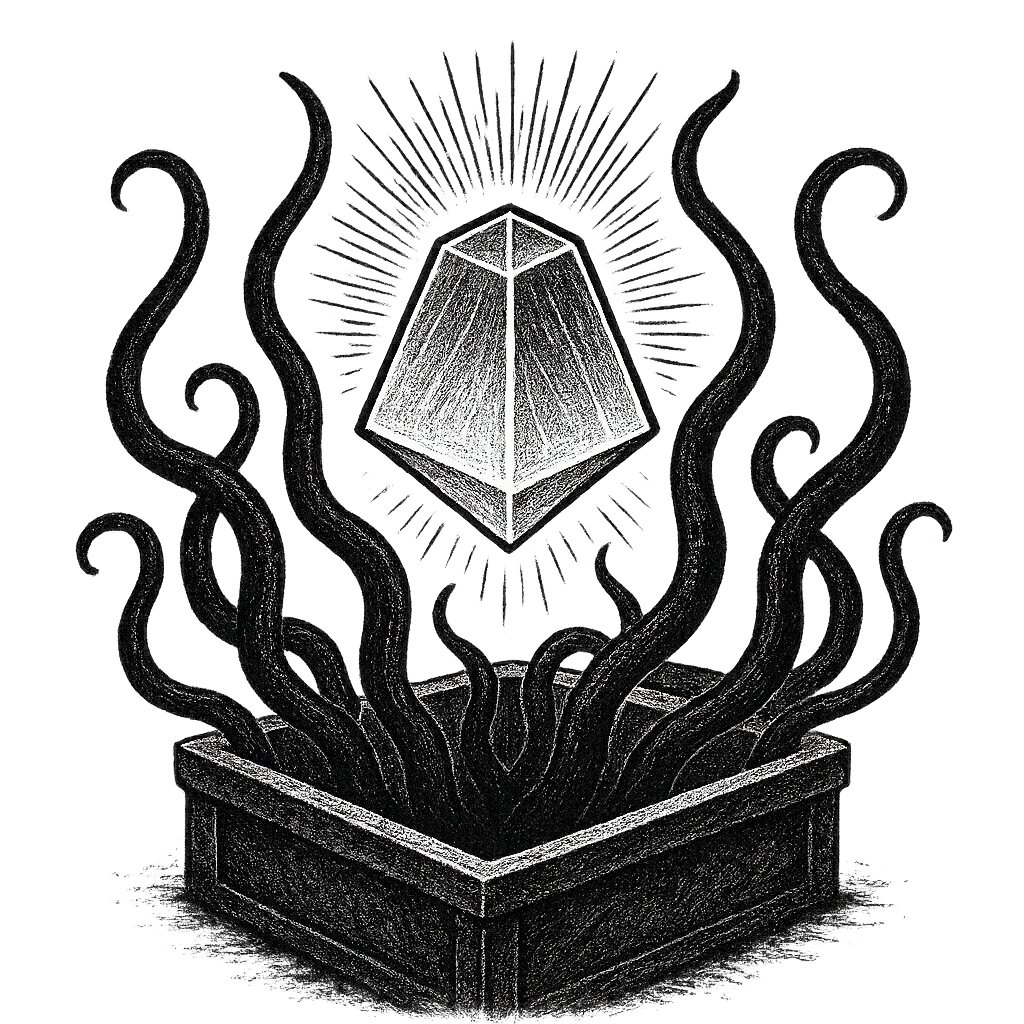 Solo il grande H.P. Lovecraft potrebbe oggi darci una visione geopolitica del Mondo. Forze non umane sembrano ormai plasmarne le dinamiche. #nyarlathothep #trapezoedro