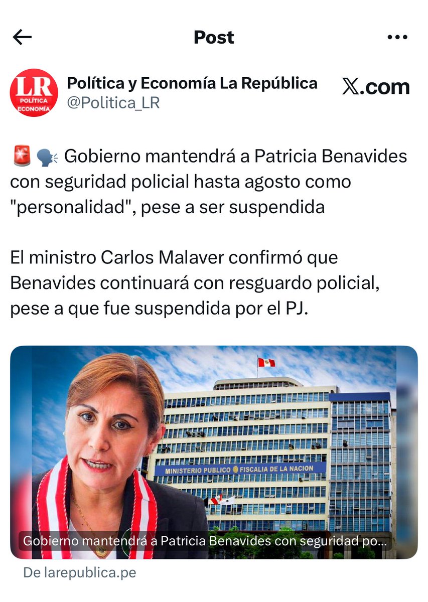 Ah pero con Benavides 👇