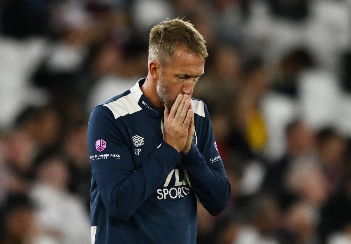 Oliver Glasner has now won more matches at London Stadium (P3 W3) than Graham Potter (P12 W2).