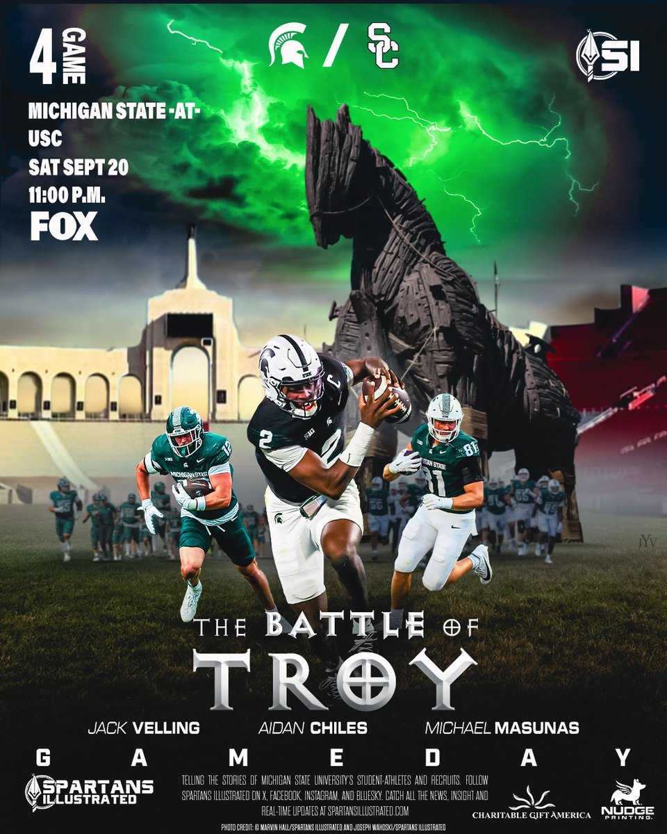 It's game day here on the west coast of the Big Ten Conference. Sure, 23 hours will have to pass before kickoff - but, still, it's officially game day.