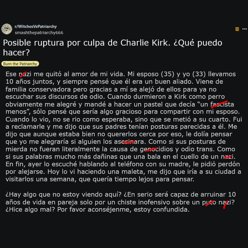 Esto no puede ser cierto.