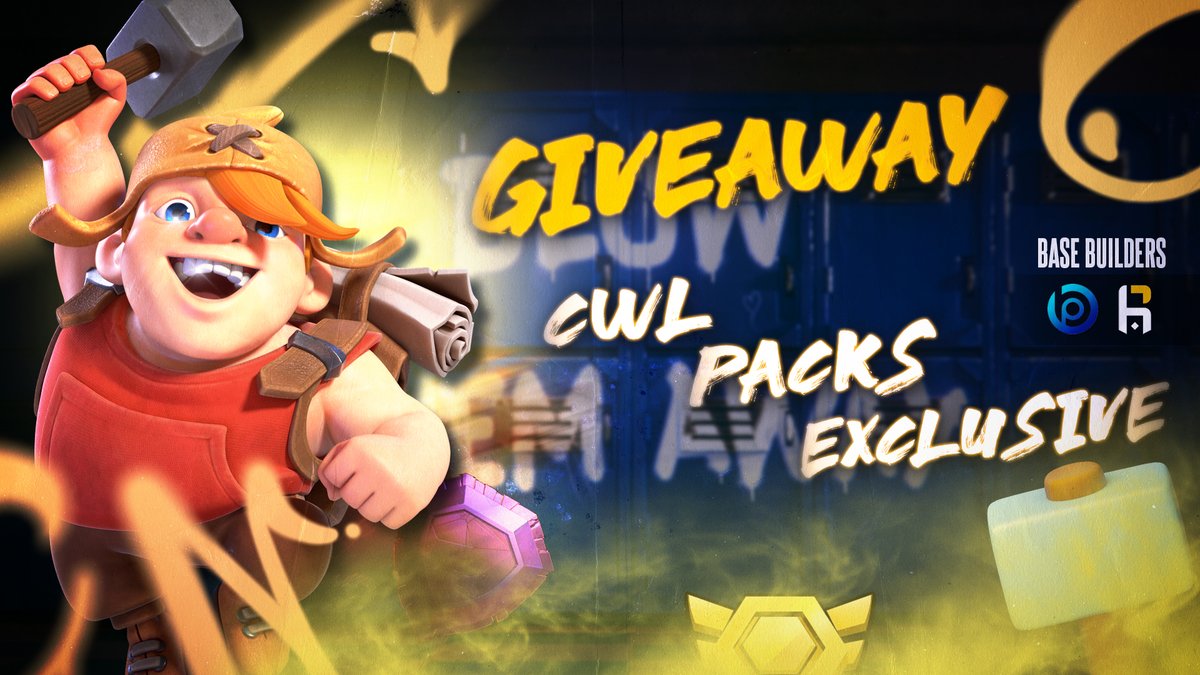 SORTEO EN NUESTRO CANAL 🚨

Giveaway Packs Base Cwl Th17 🔥

Base builders ⚒️ 
Blueprint | RHBaseBuilding

2 GANADORES 🏆

whatsapp.com/channel/0029Vb…