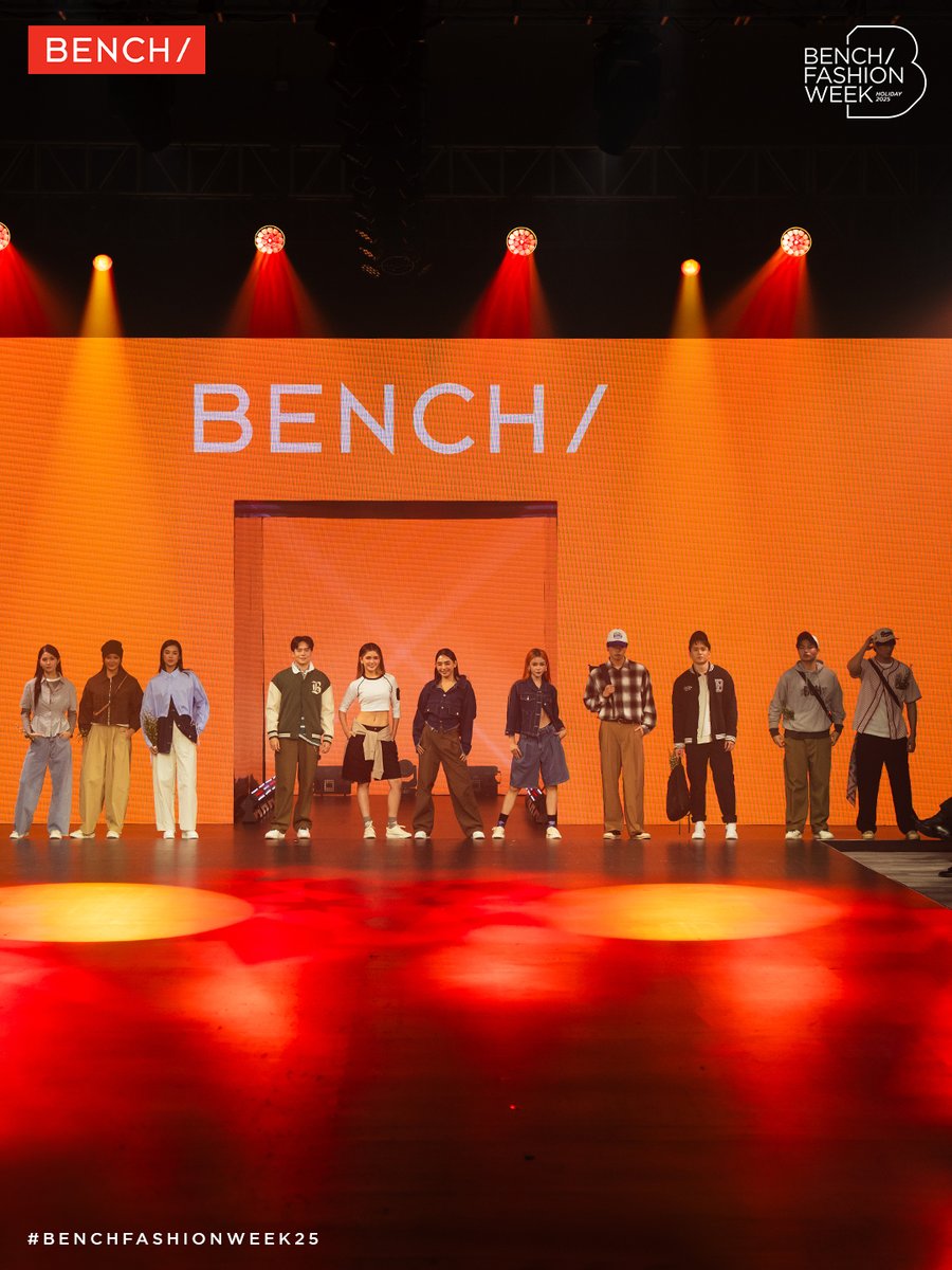 benchtm's tweet photo. BENCH Workwear | BENCH Fashion Week Holiday 2025 | Runway

The raw authenticity of a uniform and the rugged charm of a well-worn piece are at the core of BENCH Workwear's latest collection, a lineup you won't want to miss this season. This show is a masterclass in turning function into attitude and everyday uniforms into fashion statements.

Drawing from the raw charm of classic uniforms, the collection presents a lineup built on structure and purpose. It features classic graphic tees, oversized shirts, sturdy fashion denim pants, and varsity jackets—pieces crafted for movement but styled for the street. With bold proportions and graphic accents, essentials are elevated into conversation starters.

More than just practical, these looks celebrate durability as a form of style. Paired with heavy-duty jackets and relaxed cargos, each piece carries the toughness of tradition with a fresh, fashion-forward polish, reminding us that workwear isn’t just built to last, it’s built to stand out.

SEE MORE HERE: https://t.co/bqsFBpJoHV

#BENCHFashionWeek25