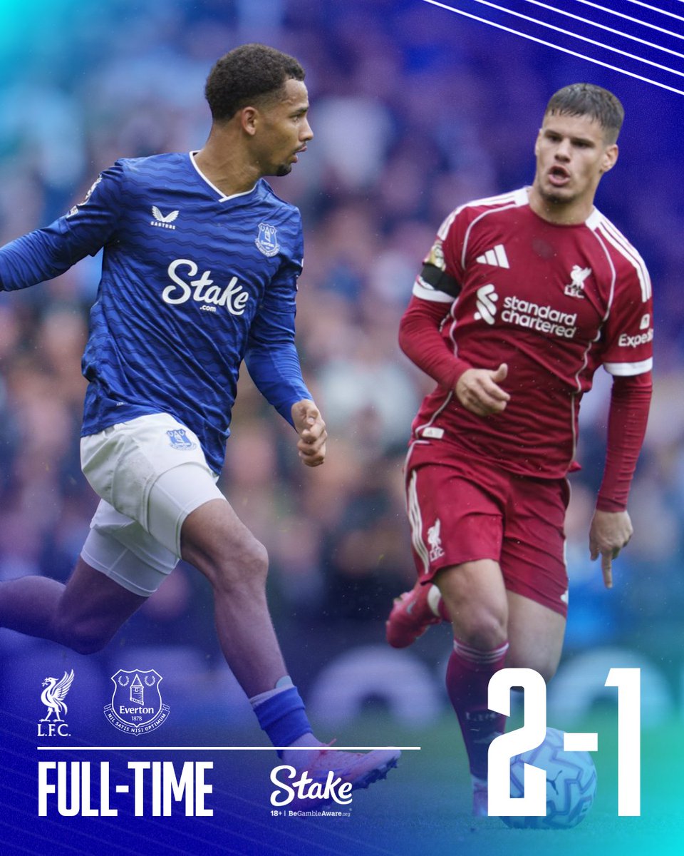 Défaite 2-1 sur le terrain de Liverpool. Le but des Toffees a été inscrit par Idrissa Gueye.
Un derby très intéressant, les Blues n'ont pas démérité. #liveve