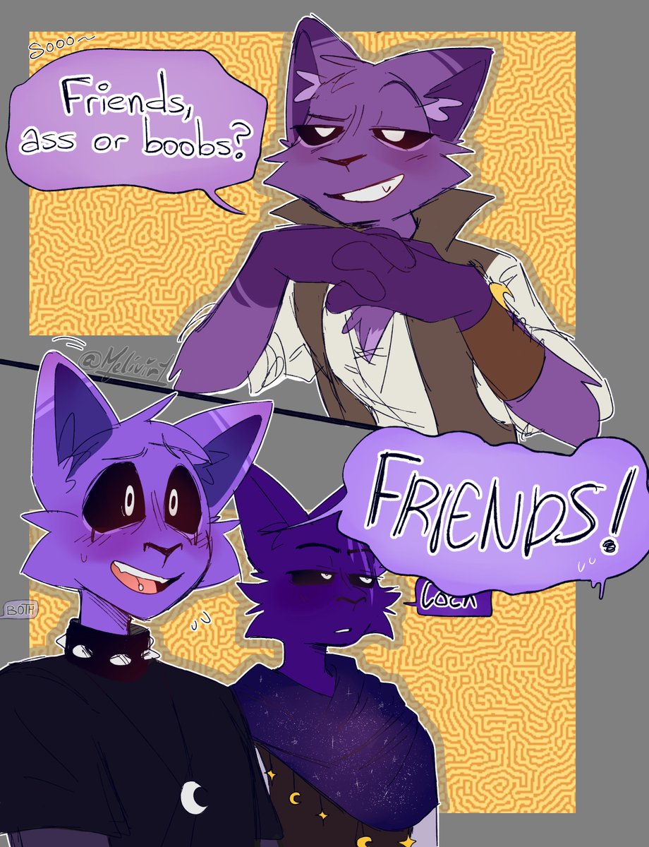 Melivir1's tweet image. 🐈‍⬛🐈‍⬛🐈‍⬛
[ #Catnap #SmilingCrittersAU ]