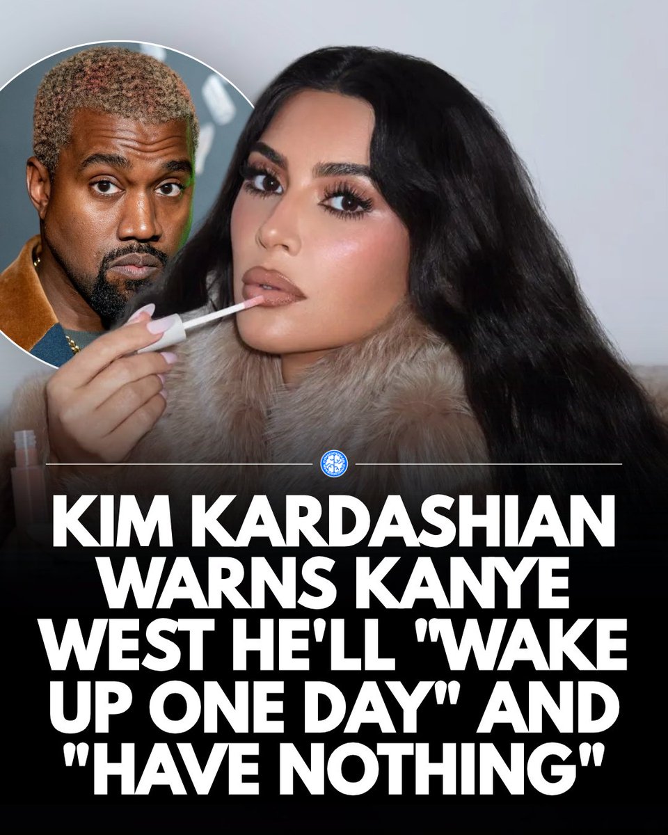 Kim K seems to really not like Kanye any more after he didn't listen to her...