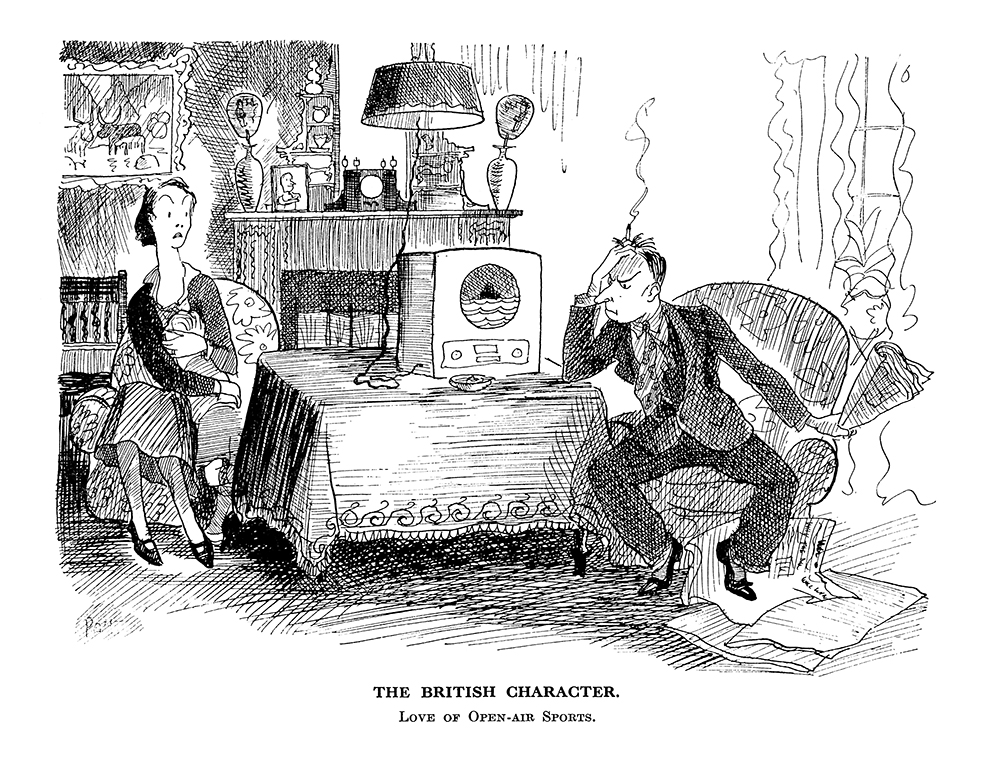 #PONT on sport, from 19 September 1934: THE BRITISH CHARACTER . LOVE OF OPEN-AIR SPORTS #sport #football #rugby #