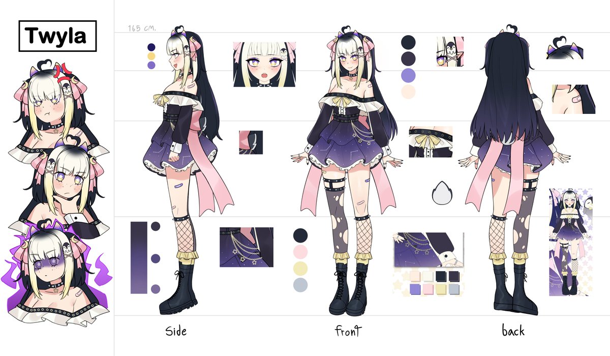 Vgen commission for <a href="/TwylaPenguin/">Twyla 🌙🐧【PRE-DEBUT】</a> 

Thank you for commissioning🙏
Ref sheet  by me <a href="/Su_Shi_iii/">Su Shi iii🍣</a> 

Reference Sheet #19       
Vgen-Reference Sheet     
#Vgen #commission #VGenComm #VGen