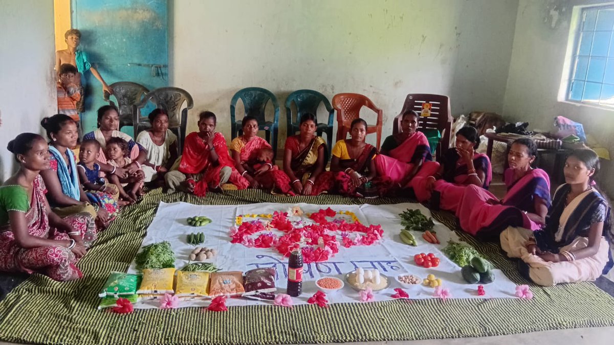 स्वस्थ नारी, सशक्त परिवार अभियान एवं पोषण माह कार्यक्रम के तहत् आंगनबाड़ी केन्द्र स्तर पर विभिन्न गतिविधियों का  आयोजन किया गया।