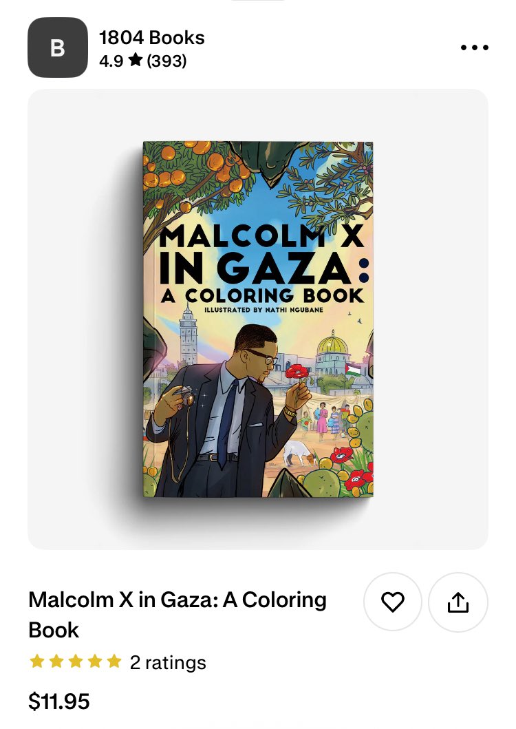 New coloring book I purchased for Tiny -
You can get your copy via <a href="/1804Books/">1804 Books</a>