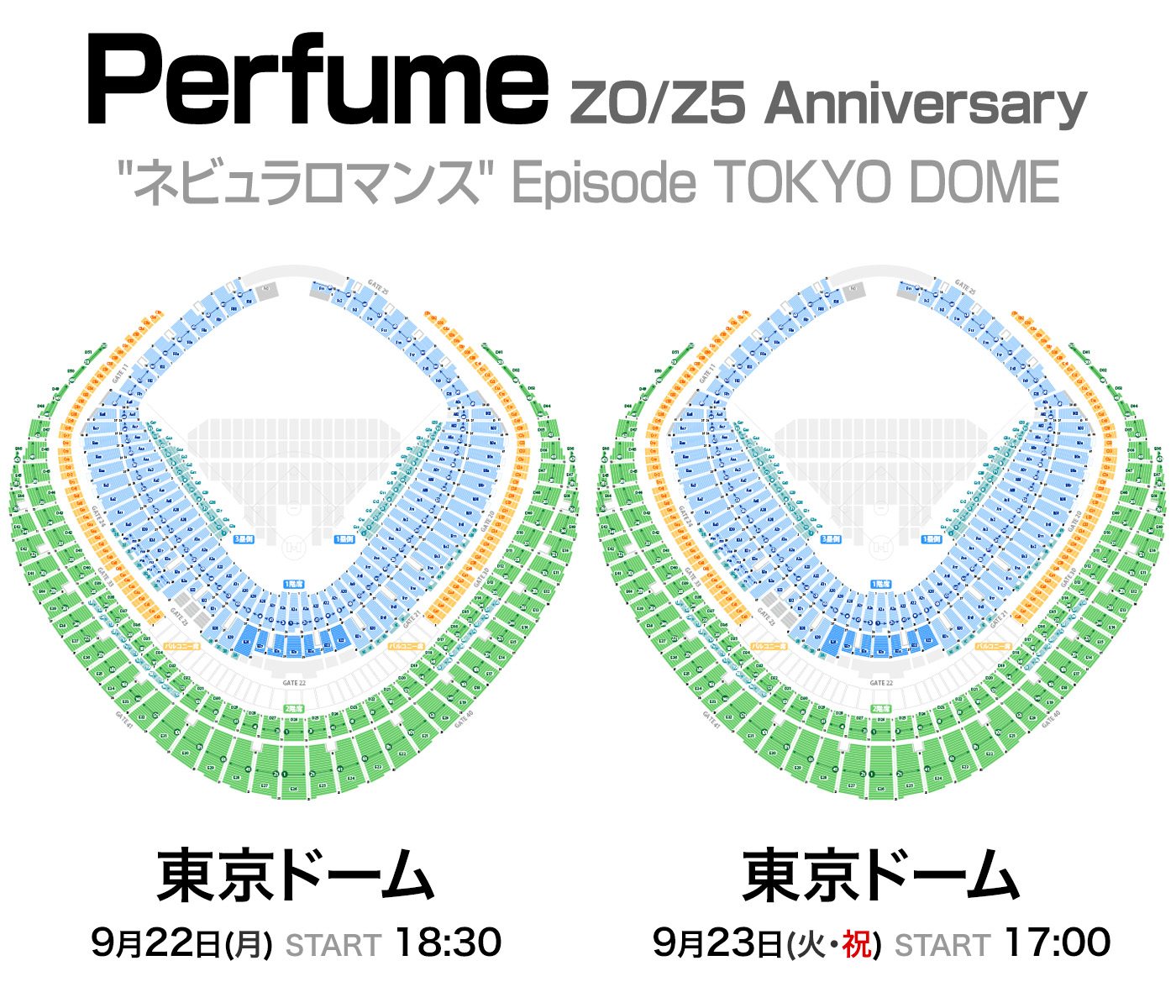 Perfume ネビュラロマンス東京ドームVIP席特典 おまけでTシャツ