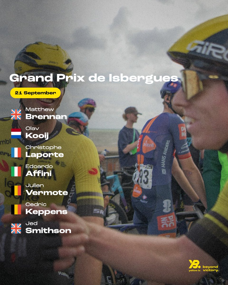 🇫🇷 #GPIsbergues 

A day for the sprinters coming up tomorrow. 🐝

#beyondvictory