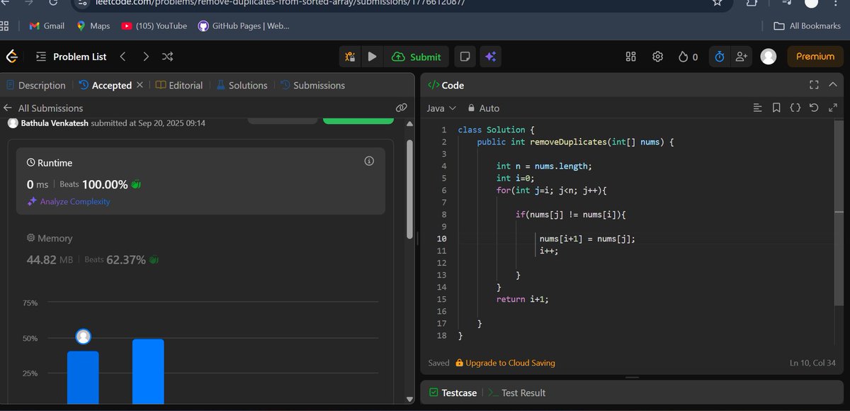 venkateshcoderr's tweet image. >Day -06 css revision with @rohit_negi9
>DSA progress with LeetCode and GFG
>largest element
>second largest element
>smallest element
> second smallest element
>rotate an array by d-places, 1-places
>remove duplicates
>array search-linear
>css media screens
>box shadow
#DSA