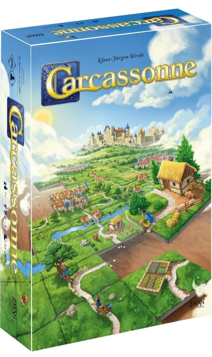 Gros stream Carcassonne 22-23h chez mon pote ça va être drôle