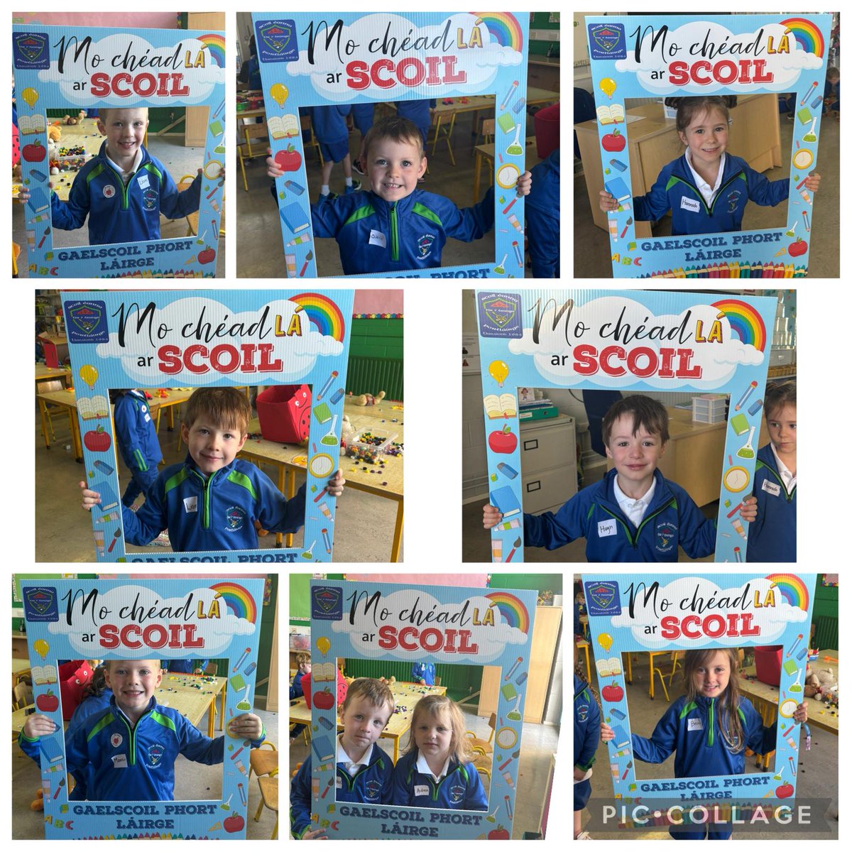 Tá ag éirí go hiontach leis na Naíonáin Bheaga nua agus iad ag socrú isteach ar scoil