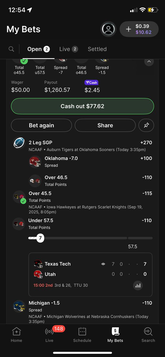 🤟 Let’s go under 57.5 points list what I need now!!