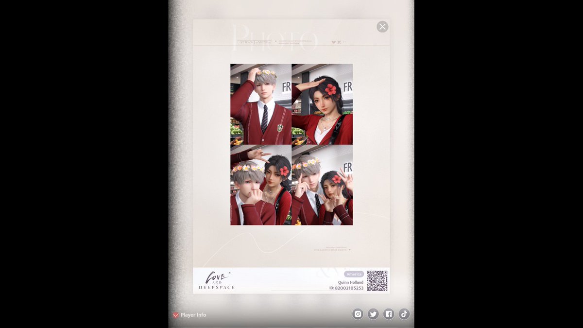 Quinn and Star boy.  flowers all around!  #LoveandDeepspace  #loveanddeepspaceXavier