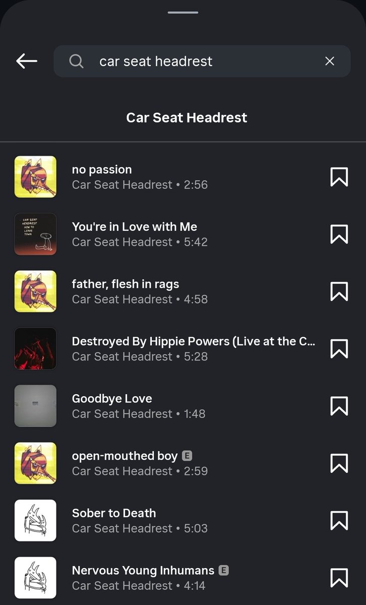 car seat headrest positivity! tweet media
