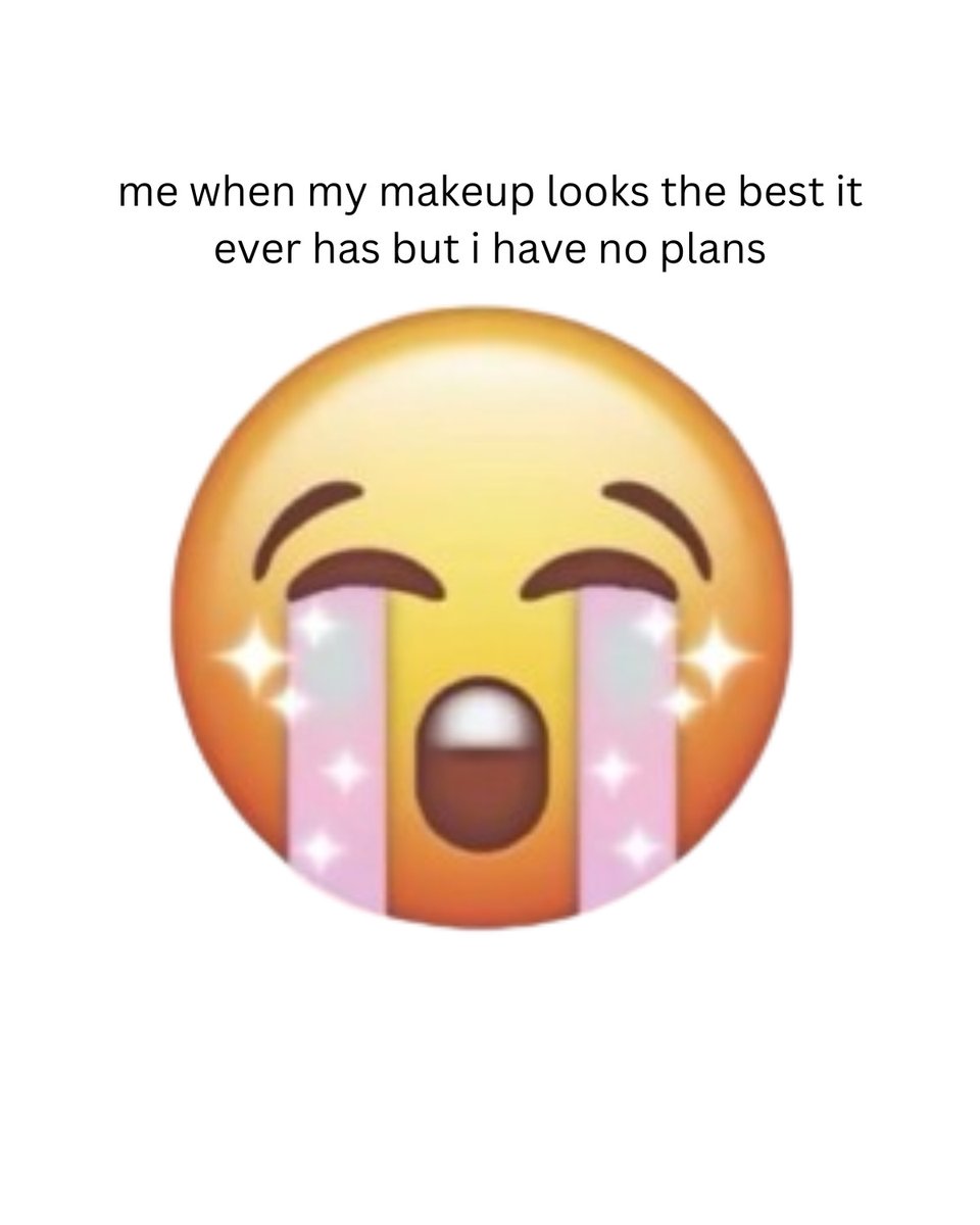NYXCosmetics's tweet photo. to everyone with plans today: that should be me https://t.co/dhLbiEMHUX