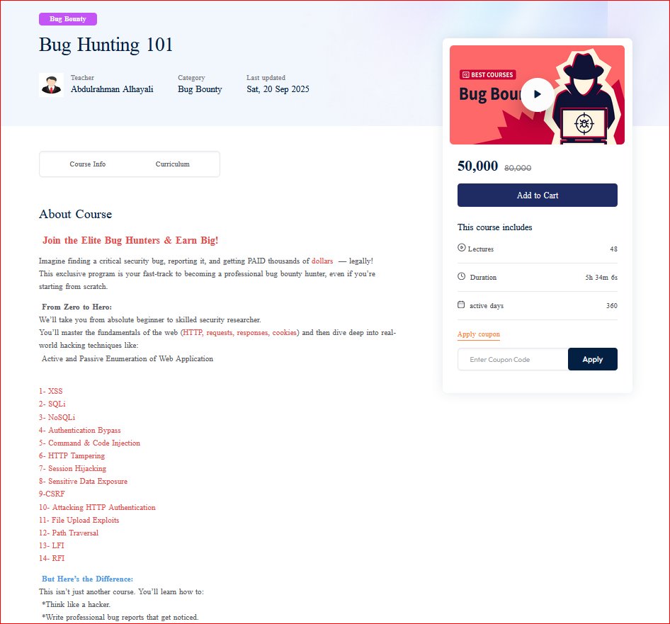 lu3ky13's tweet image. Bug Hunting 101

🔥 Join the Elite #Bug #Hunters &amp;amp; Earn Big! 🔥

Imagine finding a critical security bug, reporting it, and getting PAID thousands of dollars 💰 — legally!

cybershield.krd/Courses/Course…

Don&apos;t forget to change the language to English
#bugbounty #bugbountips