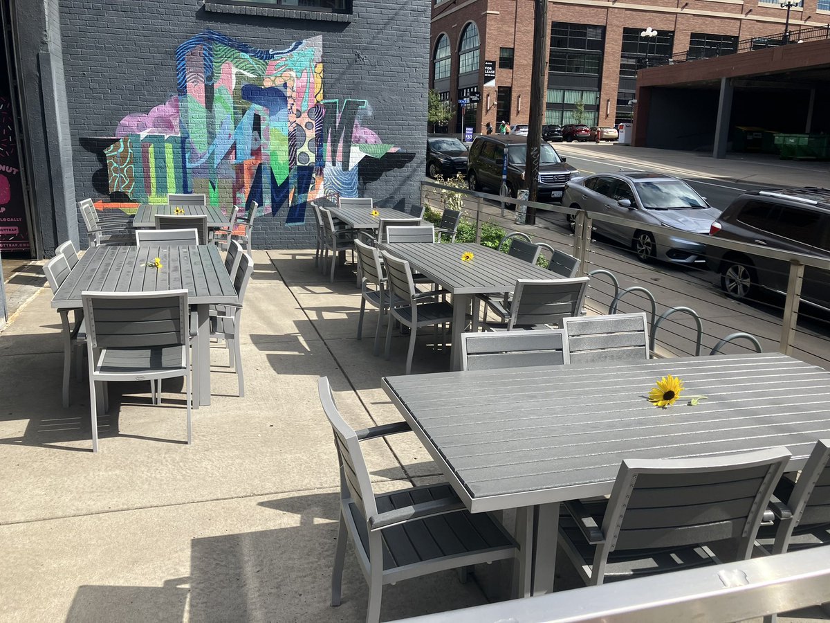TEHPWNRR's tweet photo. Our patio is waiting come hang out in the sun!! https://t.co/Nt4oEbFxfx