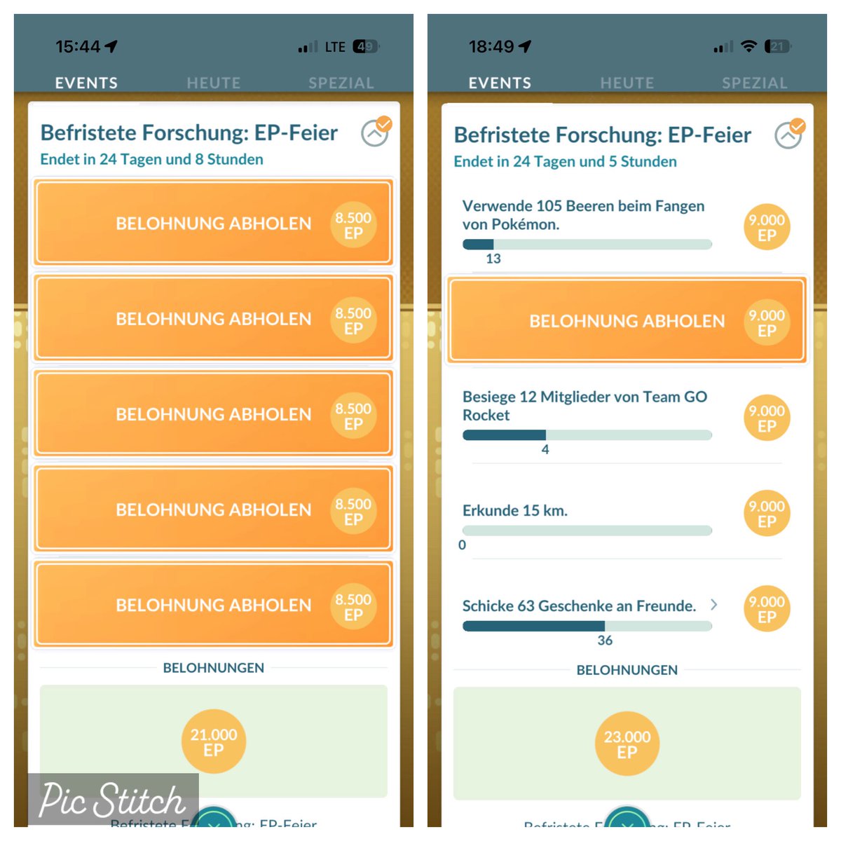 prjctrnnng's tweet photo. Page 20/50 of the XP Celebration research in #PokemonGO completed ✅
Huge thanks to @Shinybluezoo for this Hundo Scatterbug 🦋
Has anyone already managed to collect a Hundo of every Scatterbug pattern? 👀
#PokemonGoCommunity #XPcelebration https://t.co/KLm8CAkxSN