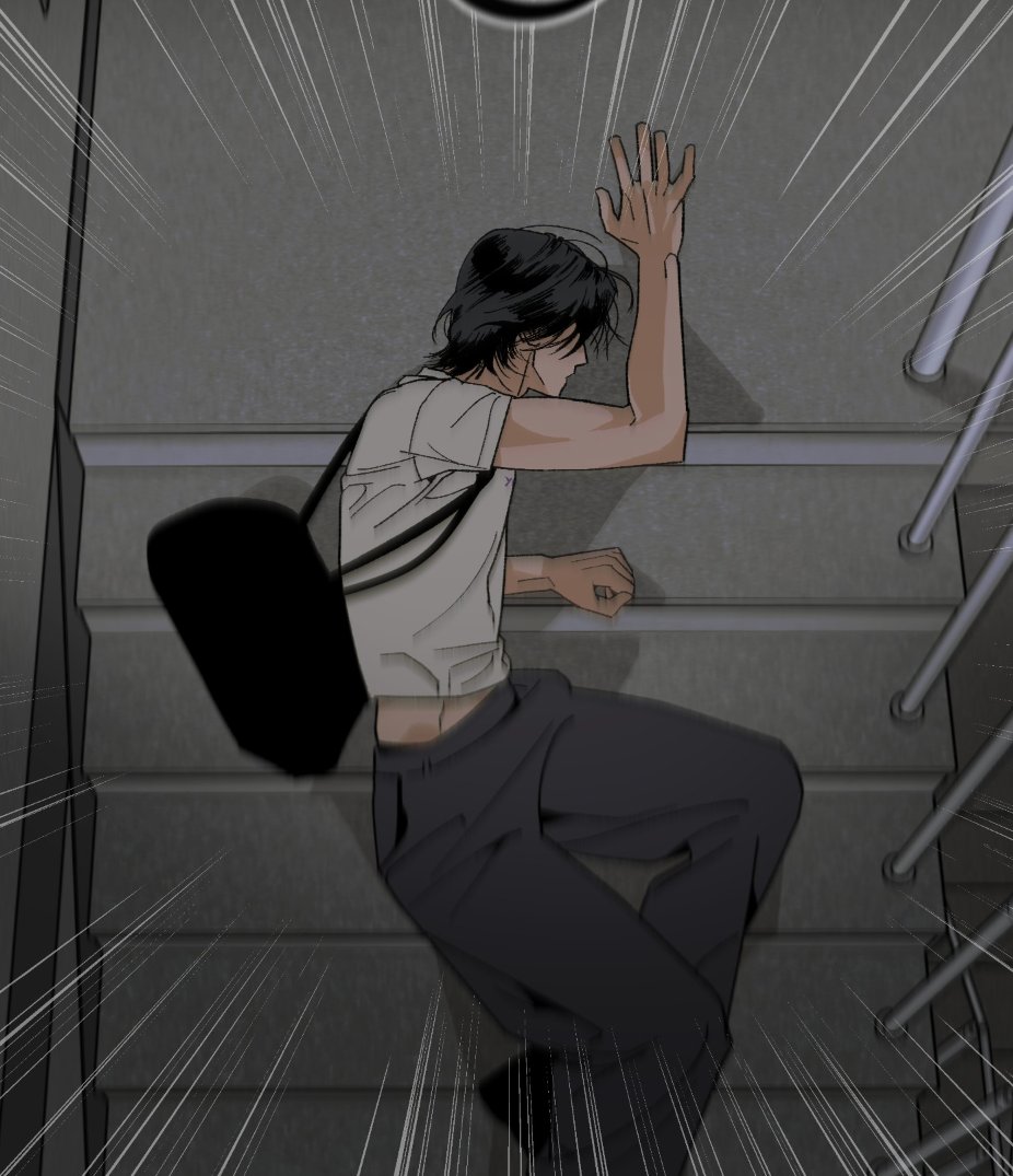 ละเบิ้ลไปนอนทำอะไรตรงบันไดอ่ะลูก ลุกขึ้นม๊าาาา 
โอ้ยยยยยยย ผม ชุด สีพื้น เป๊ะไปป่ะ 5555555555