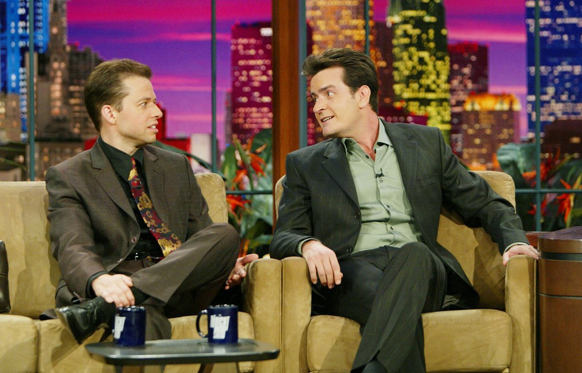 hourlyrpf's tweet photo. ᯓ✮⋆ The RPF ship of the hour is..
"CharlieJon" (Charlie Sheen x Jon Cryer) from Solo Careers respectively!

"was it casual when they worked together for eight years straight and had a very public messy breakup..."

Submitted by Anon https://t.co/rAqbaAQaB6