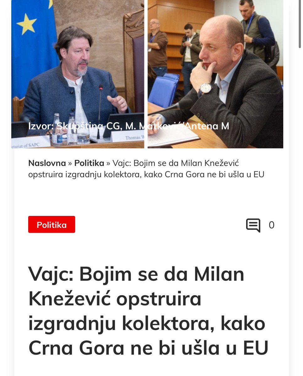 ZirojevicNikola's tweet photo. Stvarno su ovi EU poslanici genijalni!!

Kako mi do sad nijesmo vidjeli ovu Milanovu stranu…? 🤔

Dok se vi, gospodo, probudite, mi ćemo da budemo Bjelorusija na Balkanu 😴 https://t.co/HFma1HhVDG