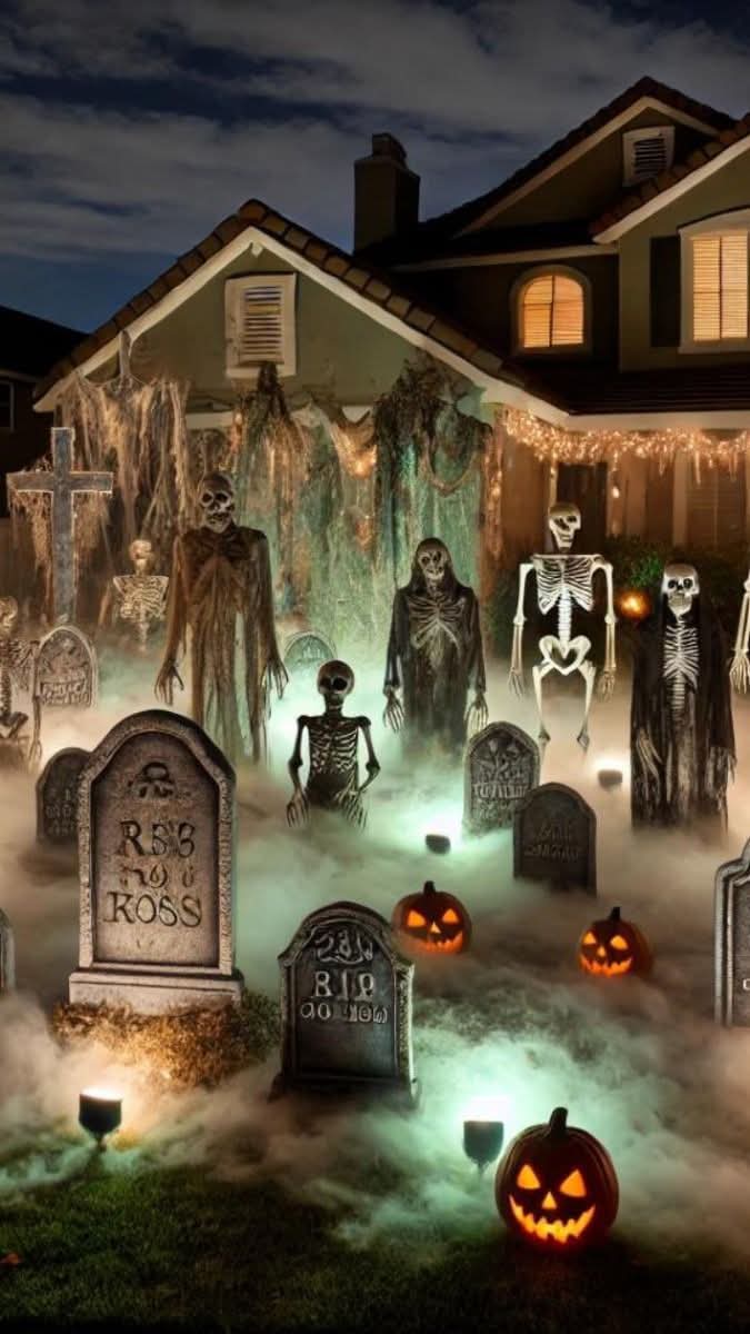 HorrorPsycho13's tweet photo. 🪦⚰️ "In the graveyard shadows, the immortals are free tonight!"
.

#HauntedCemetery #HalloweenScare #CreepyNight #GhostlySouls #FearTheDark https://t.co/8nVTvM3Iiq