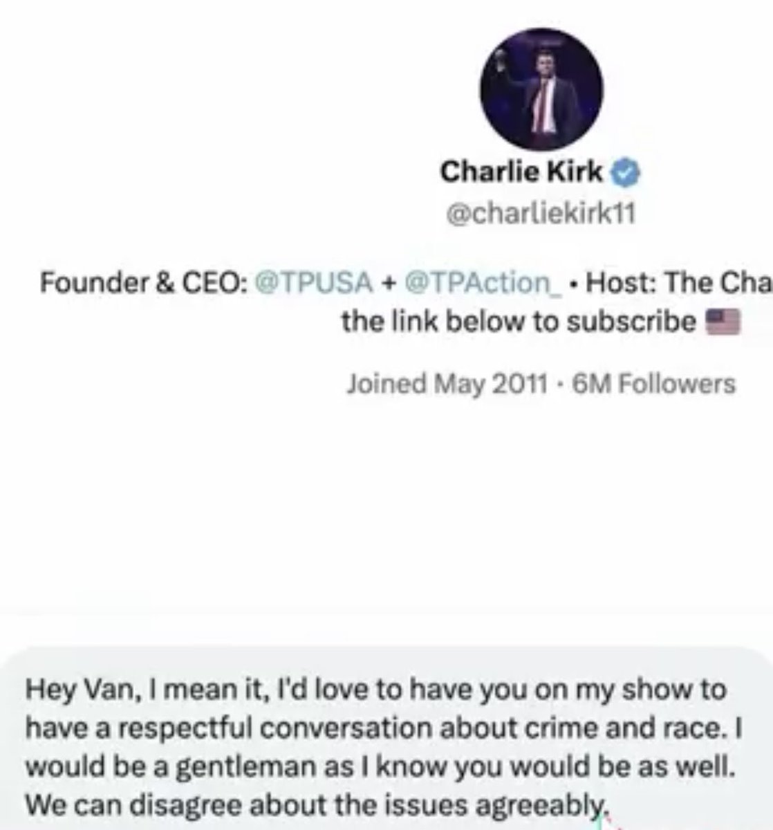 <a href="/TheChiefNerd/">Chief Nerd</a> The DM in question that Van Jones posted: