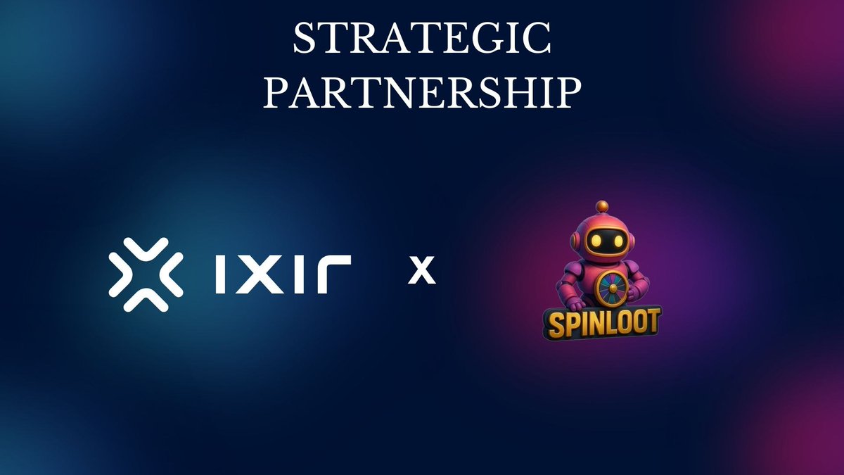 ixirpad's tweet image. 🚀 Strategic Partnership Unlocked!

We’re teaming up with @Spin_Loot, the platform that makes Web3 more fun with its spin-to-win reward system! 🎡✨

What this means:
🎯 Boosted opportunities for project launches
🎁 Engaging gamified rewards for users
🌐 Stronger and more…
