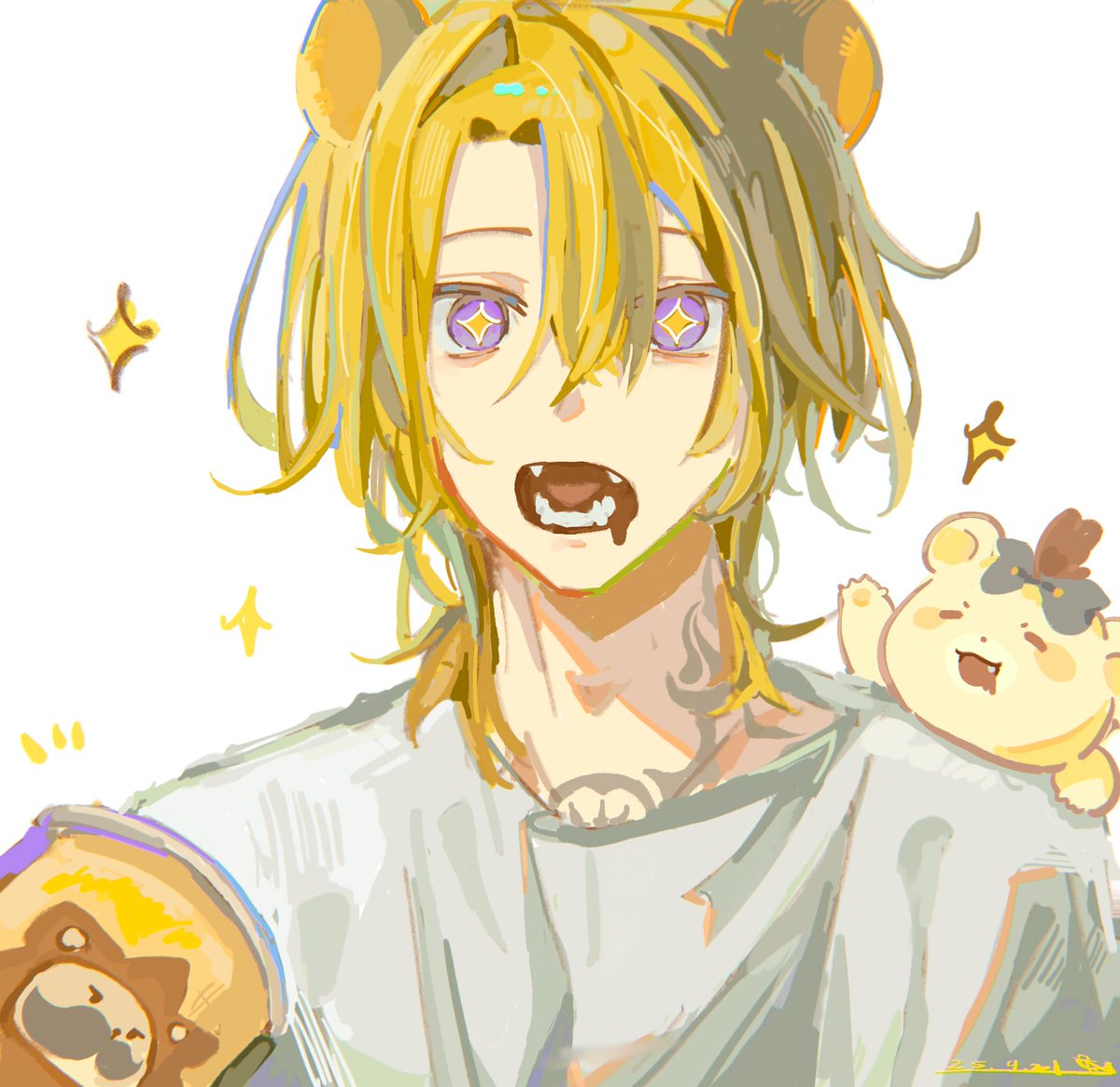 #drawluca
🥔！