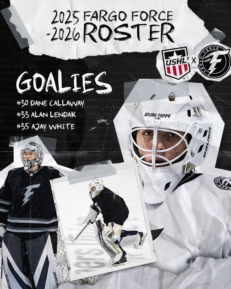 𝗜𝗡𝗧𝗥𝗢𝗗𝗨𝗖𝗜𝗡𝗚 𝗧𝗛𝗘 𝟮𝟬𝟮𝟱-𝟮𝟲 𝗙𝗔𝗥𝗚𝗢 𝗙𝗢𝗥𝗖𝗘⚡️

#ForceNation⚡️ | #USHL