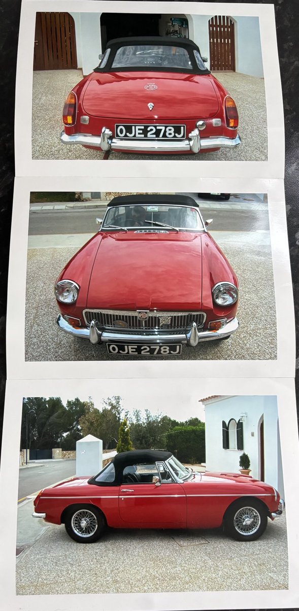 Found these photos in an old briefcase I was throwing out. Can’t remember why I had them but the MOT expired in 2008

Is it yours?