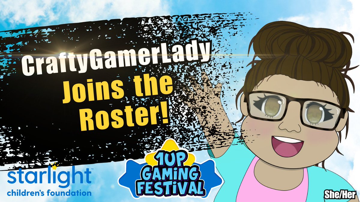 No stranger to <a href="/1UpGameFestival/">1Up Gaming Festival 👉 Starlight Sept 21-28th!</a> or <a href="/StarlightUS/">starlightUS</a>, former event coordinator, cozy (only sometimes chaotic), variety streamer <a href="/CraftyGamerLady/">CraftyGamerLady - Hate X, but y'all won't leave...</a> is back at it for the kiddos!

Join Crafty in the (only slightly insane) hunt for Koroks in Breath Of the Wild!