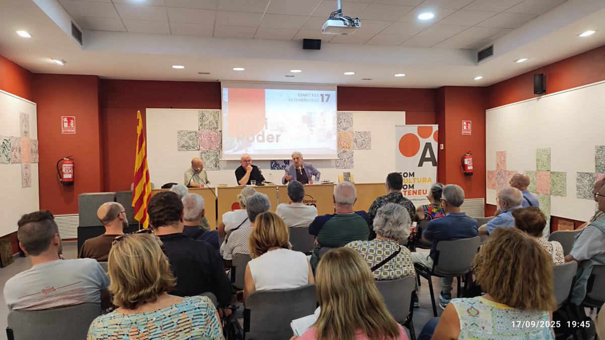 Josep Massot, escriptor i periodista cultural, ens ha presentat el seu llibre, Joan Miró sota el franquisme, Galàxia Gutenberg, 2021, en diàleg amb Ramon Alcoberro, doctor en filosofia.