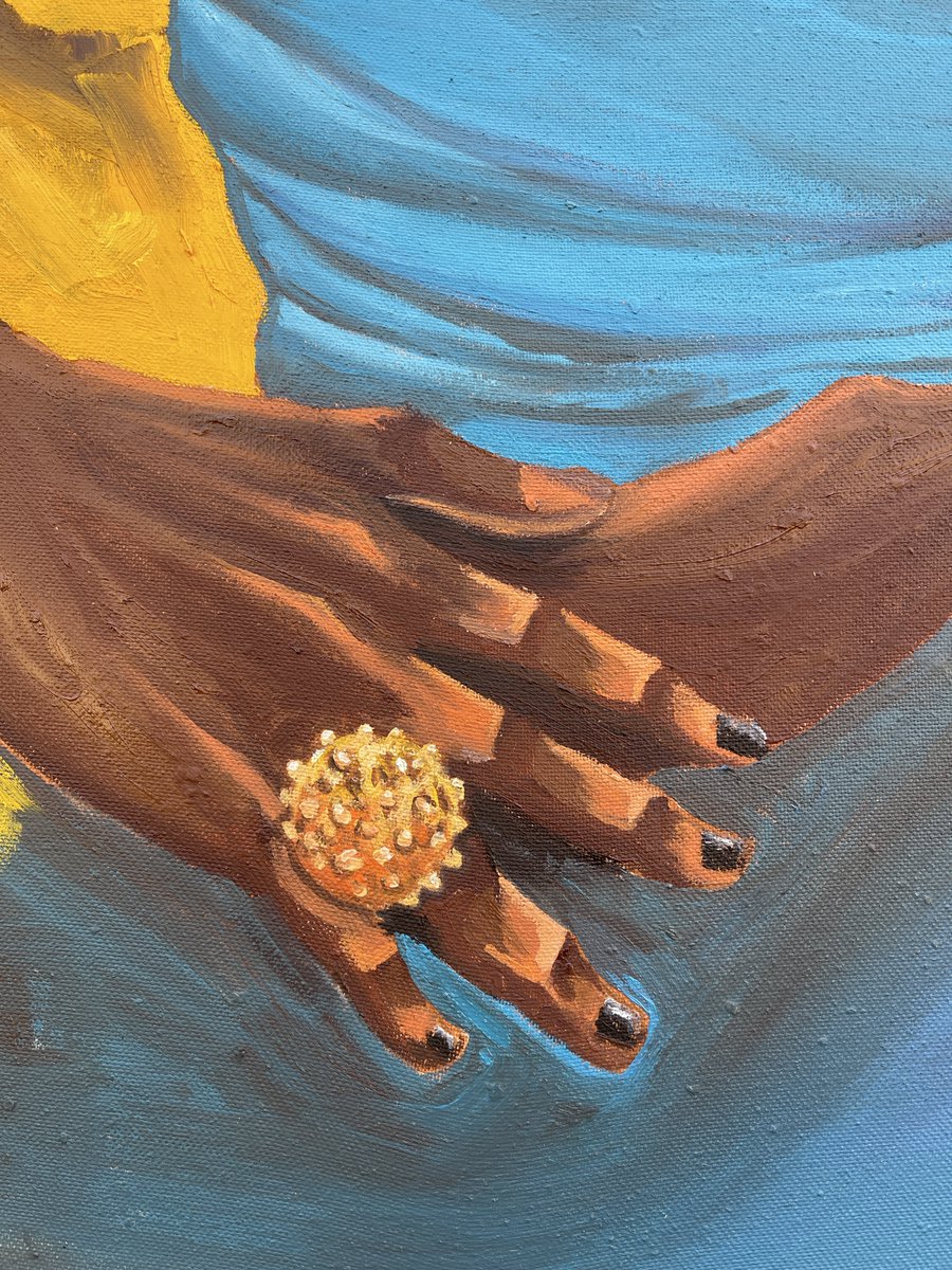 Dede,
oil on canvas.
46in x 35in