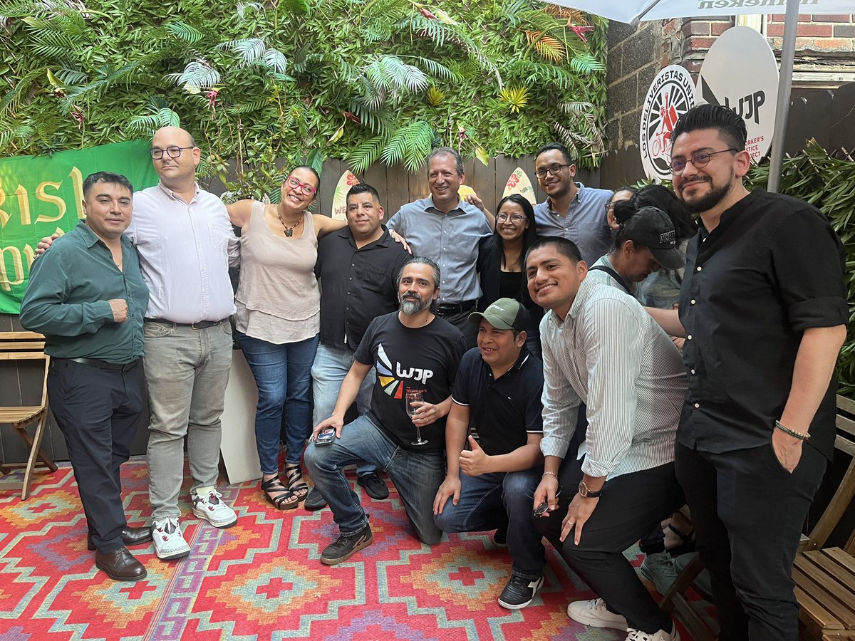 NateRobJack's tweet image. Hung out with @workersjusticep and some of the best people in NYC last night to celebrate all of @LosDeliveristas’ truly epic and historic wins for NYC workers.