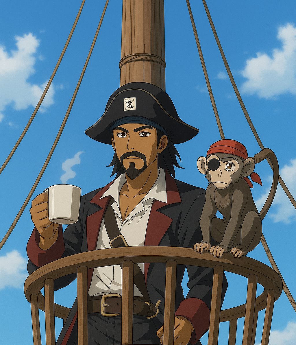 GM to all of you! ☕

(even to those who do not say it back...) 🏴‍☠️